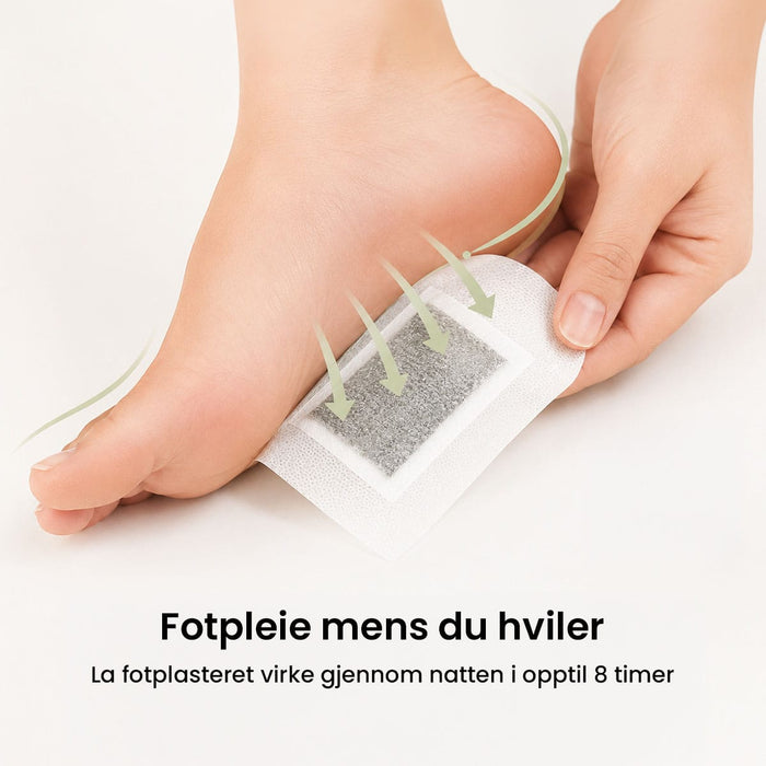 Detox fotplaster (10-pk)