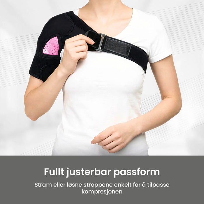 Skulderbeskyttelse (justerbar støtte)
