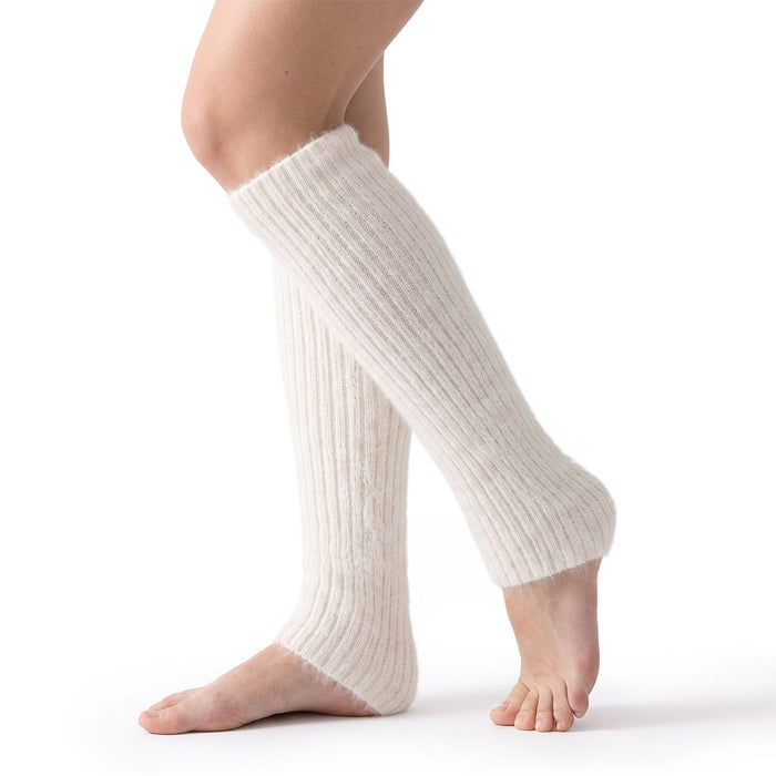Kroppsbutikken Benvarmere cashmere – Hvit