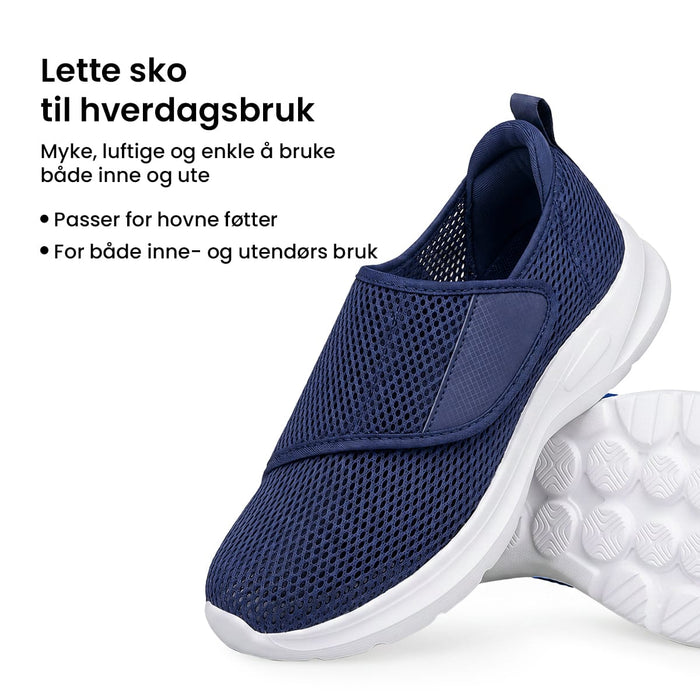 Luftige komfortsko