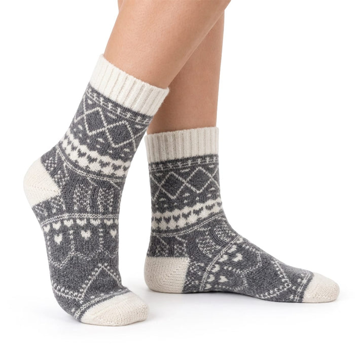 Kroppsbutikken Fluffy vinterstrømper (5-pk)