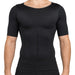 Kroppsbutikken Formende kompresjonstrøye for menn – Svart