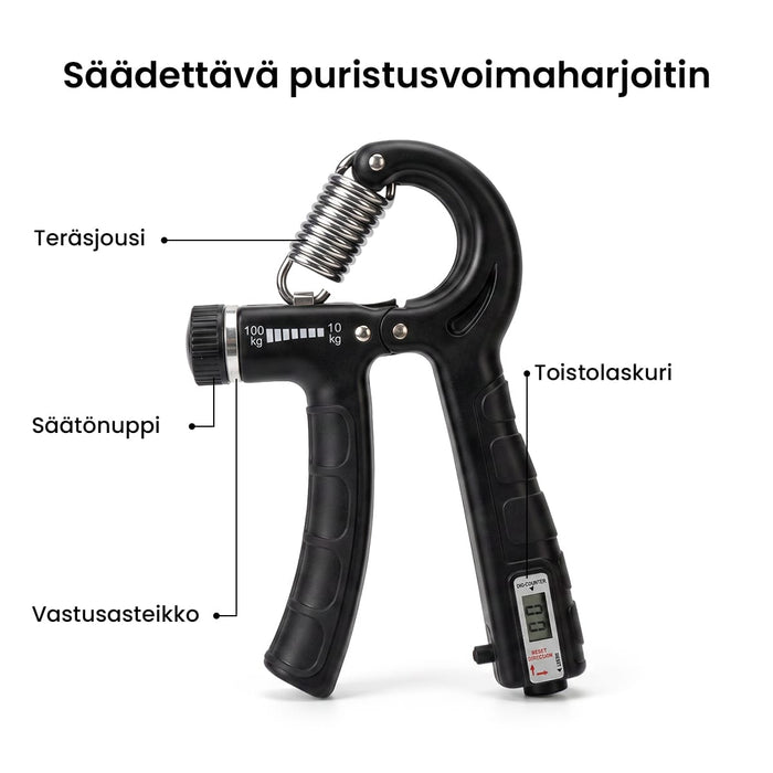 Justerbar håndtrener 10-100 kg