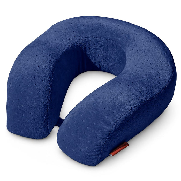 Kroppsbutikken Nakkepute i memory foam – Marineblå