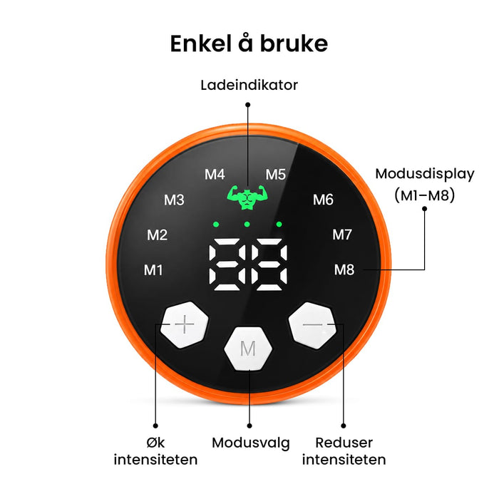 TENS fotmassasjematte