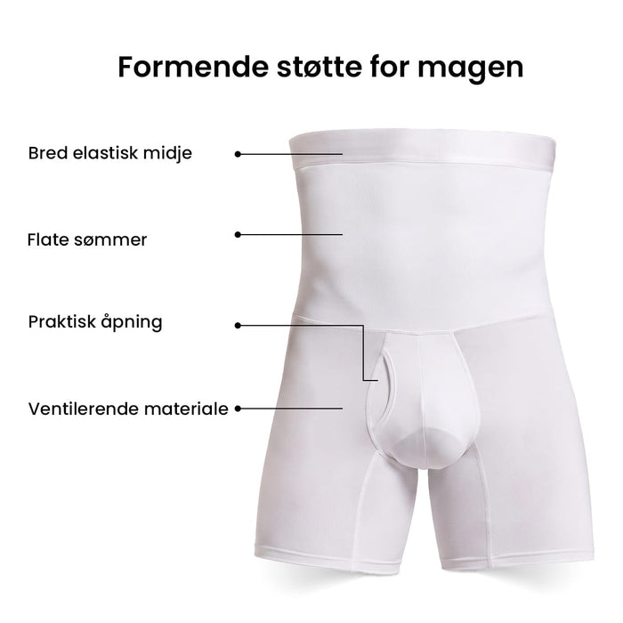 Midjeformende kompresjonsshorts