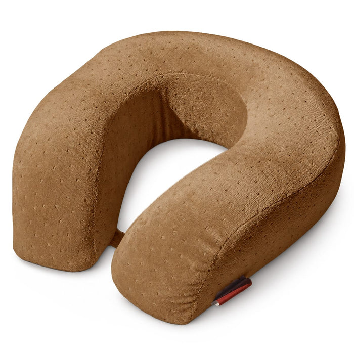 Kroppsbutikken Nakkepute i memory foam – Brun