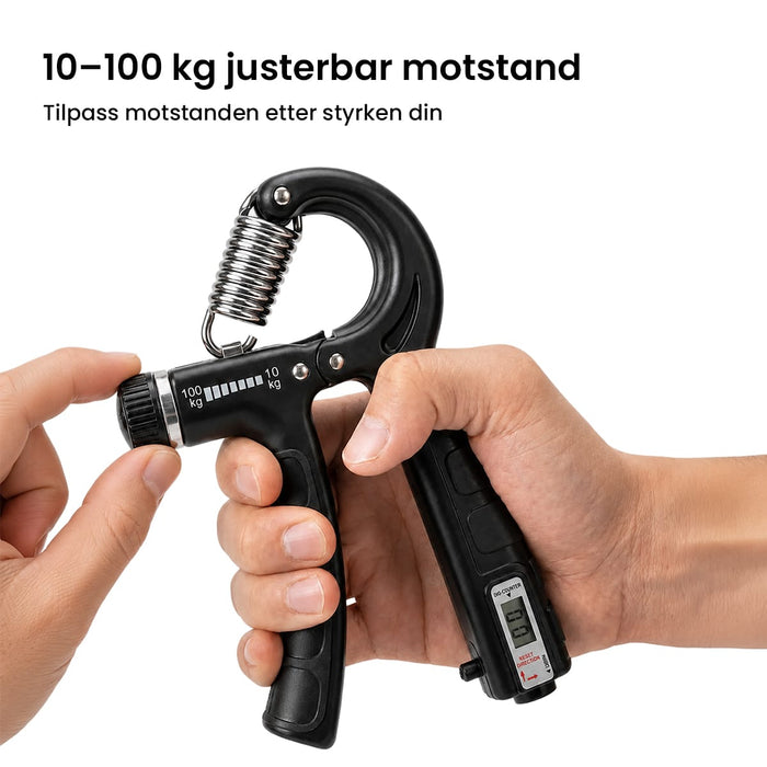 Justerbar håndtrener 10-100 kg