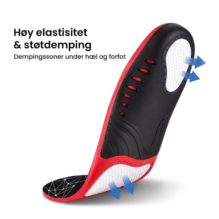 Skoinnlegg for plantar fasciitt