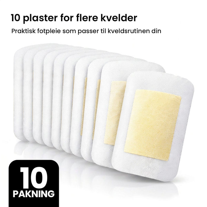 Detox fotplaster (10-pk)