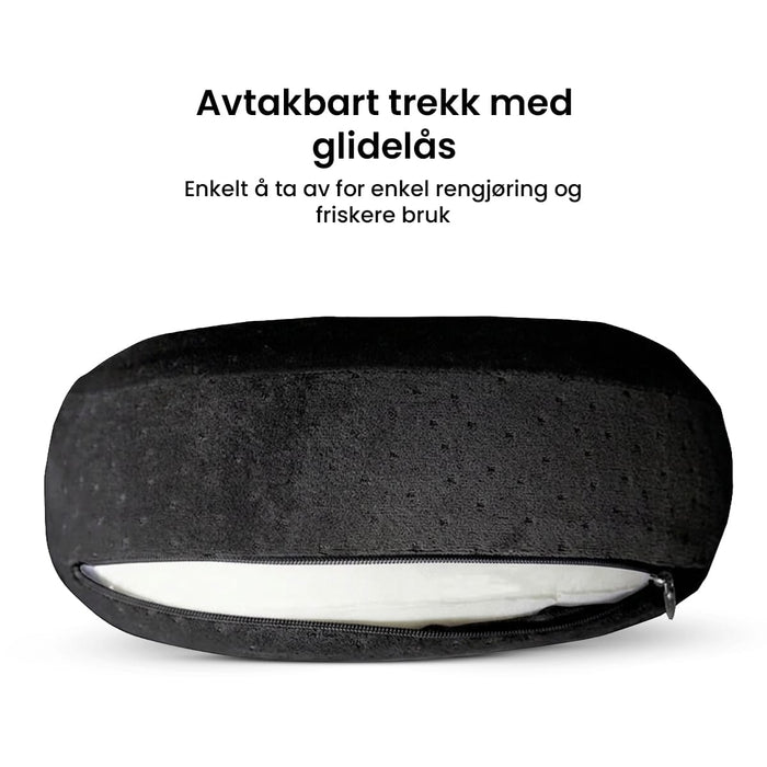 Nakkepute i memory foam