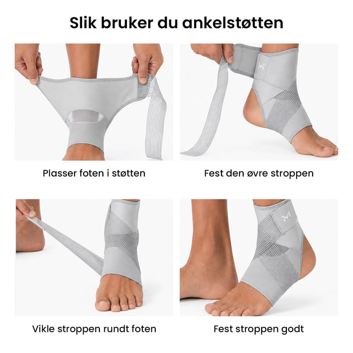 Justerbar ankelstøtte