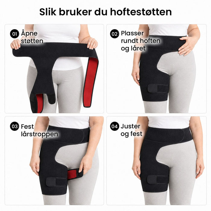 Hoftestøtte (justerbar)
