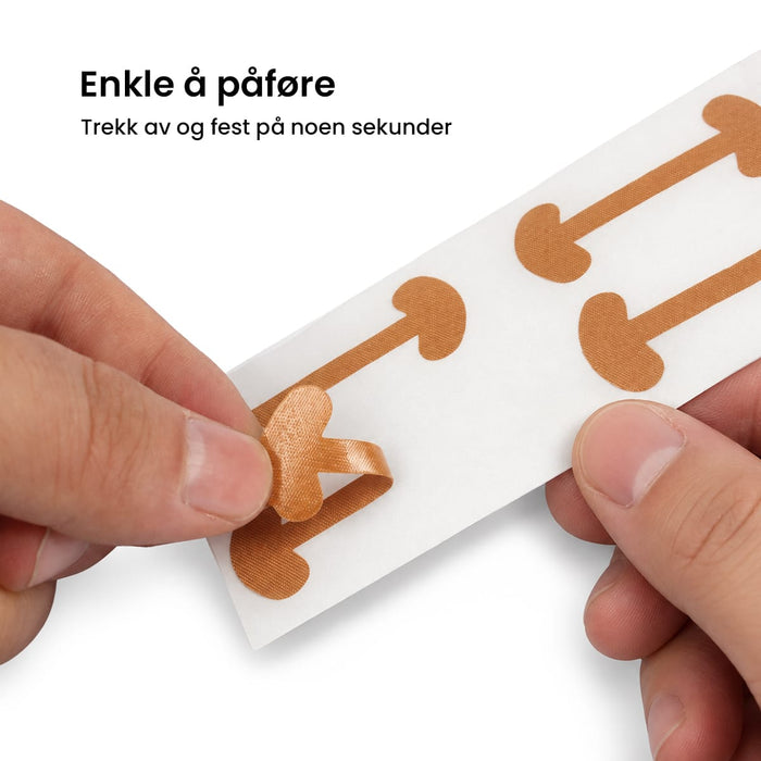 Plaster mot inngrodd negl (12 stk)