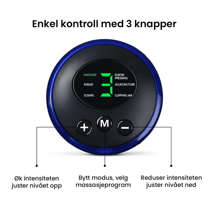 Fotmassasjeapparat (EMS smart modell)