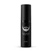 Skjeggevekstserum 30 ml i svart flaske med skjeggmotiv, utviklet for å bidra til tettere skjeggevekst.