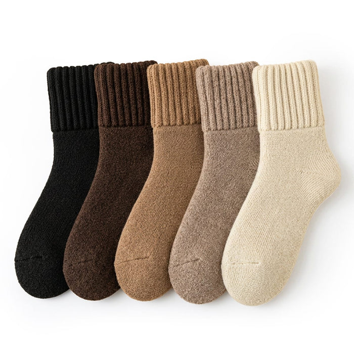 Kroppsbutikken Ekstra tykke vinterstrømper (5-pk)
