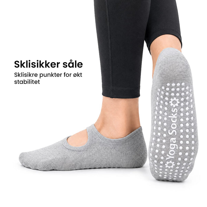 Sklisikre yogastrømper