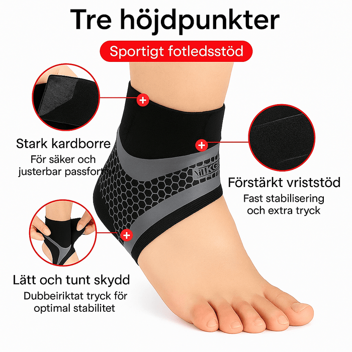 Kroppsbutiken Ankelstøtte Ankelstøtte for stabilisering