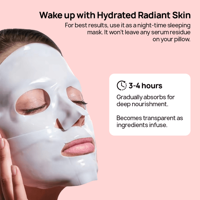 Kroppsbutiken Ansiktsmaske Standardtittel The Real Deep Collagen Mask (1-pakning)