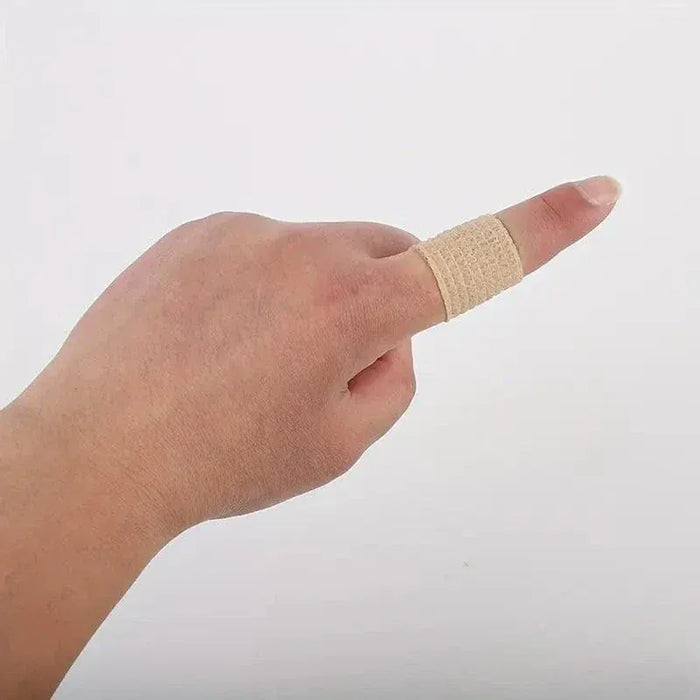 Kroppsbutiken bandasjetape Standardtittel Selvklebende elastisk bandasje (6 stk)