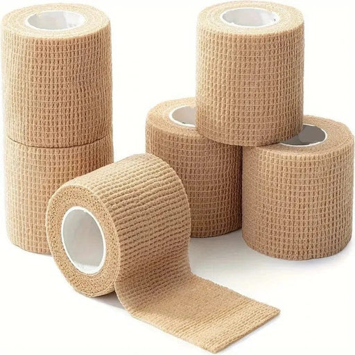 Kroppsbutiken bandasjetape Standardtittel Selvklebende elastisk bandasje (6 stk)