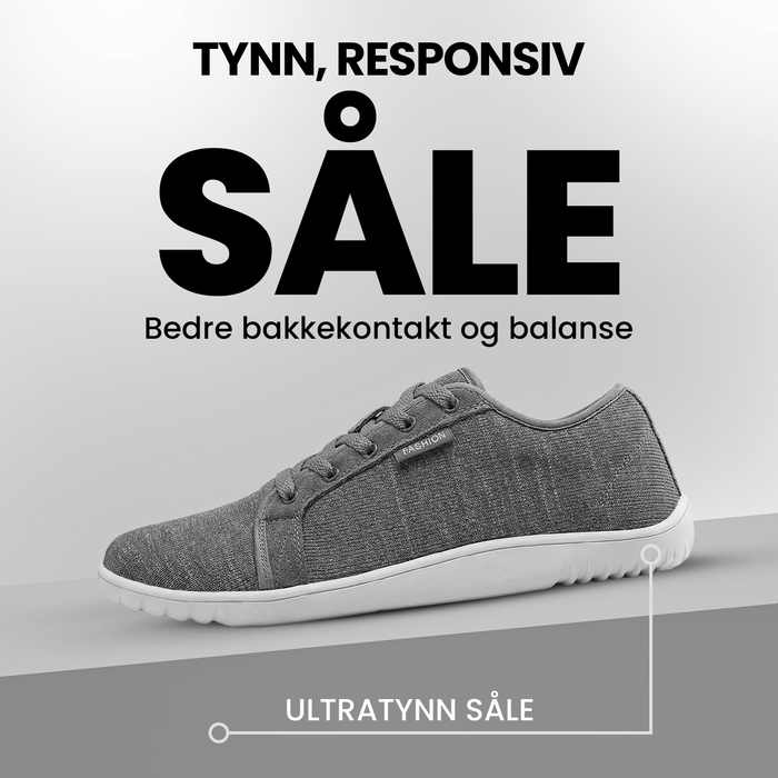 Kroppsbutiken Barfotsko Barfotsko i stoff Unisex