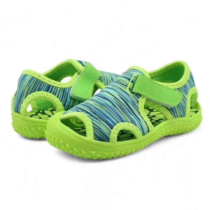 Kroppsbutiken Barnesko Lys grønn / 21 (Innersåle 13,5 cm) Barnesandaler (borrelås)