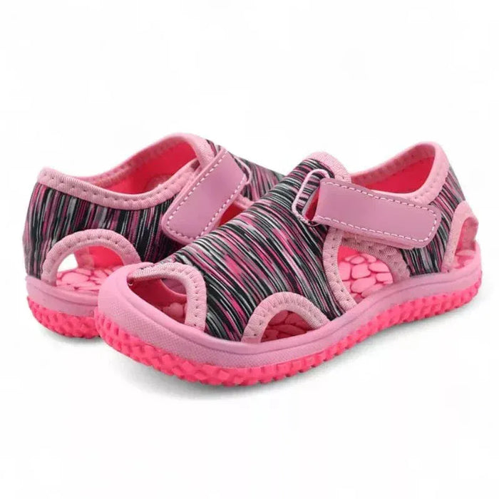Kroppsbutiken Barnesko Rosa / 21 (Innersåle 13,5 cm) Barnesandaler (borrelås)