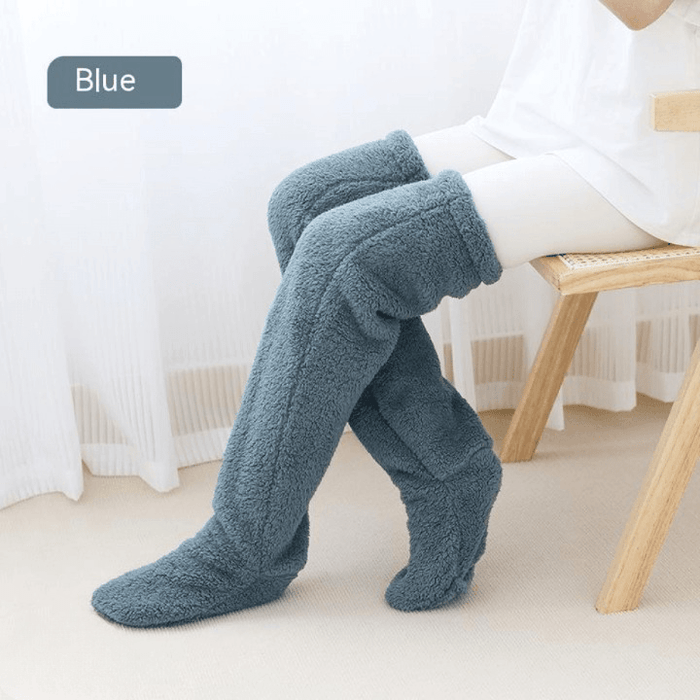 Kroppsbutiken Benvarmere Blå / 90CM (favoritt) Snuggles koselige leggvarmere