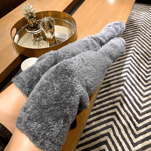 Kroppsbutiken Benvarmere Snuggles koselige leggvarmere