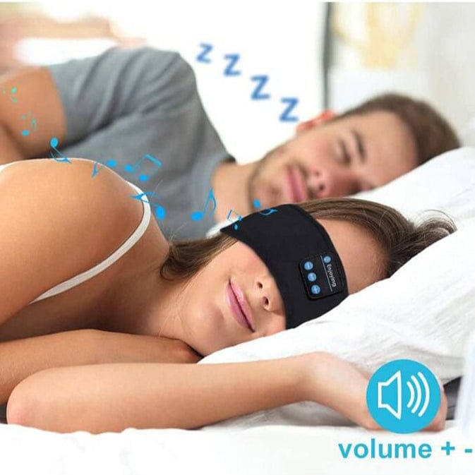 Kroppsbutiken Bluetooth pannebånd Standardtittel Pannebånd med hodetelefoner (Bluetooth)