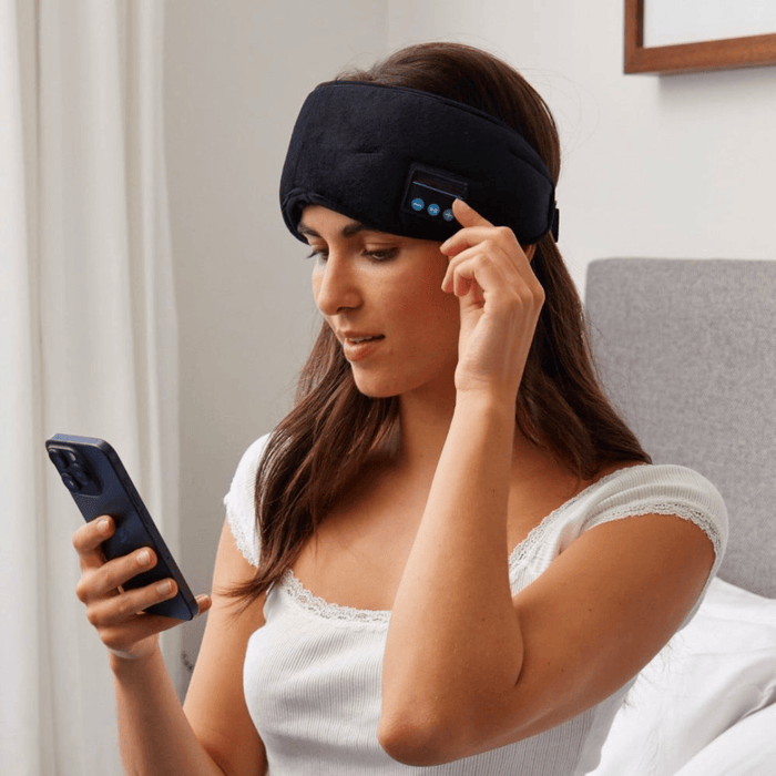 Kroppsbutiken Bluetooth pannebånd Standardtittel Sovemaske Pro – Bluetooth sovemaske
