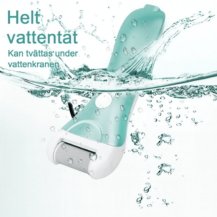 Kroppsbutiken Fotfil Elektrisk hardhudfjerner (med 3 slipehoder)