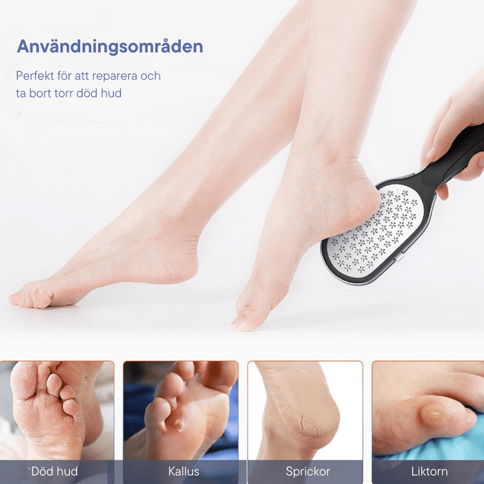 Kroppsbutiken Fotfil Fotfil (rustfri modell)