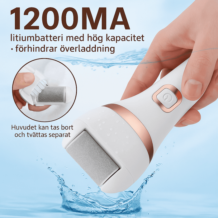Kroppsbutiken Fotfil Standardtittel Elektrisk fotfil for hard hud
