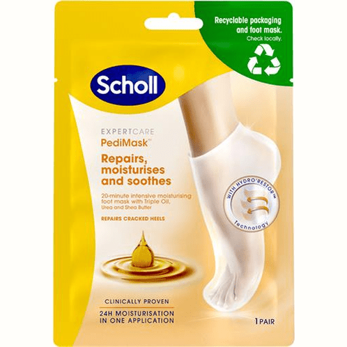 Kroppsbutiken Fotmaske Standardtittel Scholl Mykgjørende fotmaske x3 Oil - 1 par