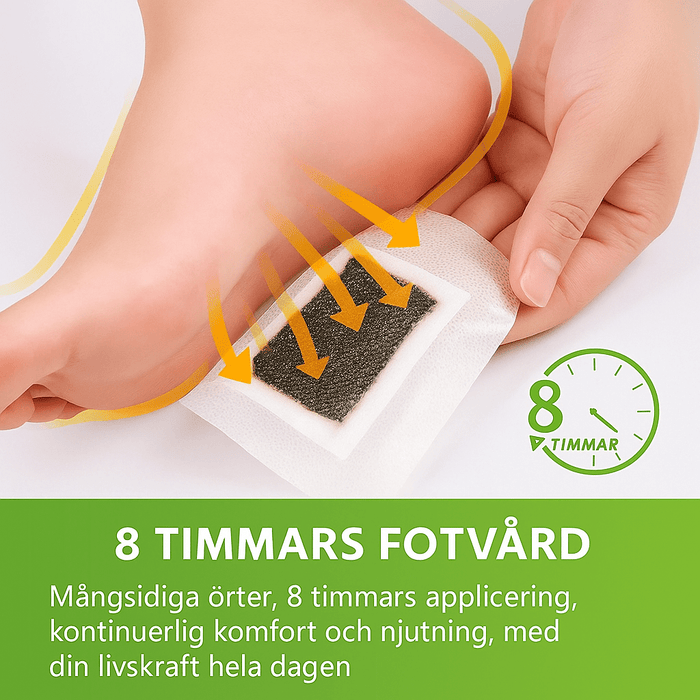 Kroppsbutiken Fotplaster Standardtittel Detox-fotplaster (10 stk)