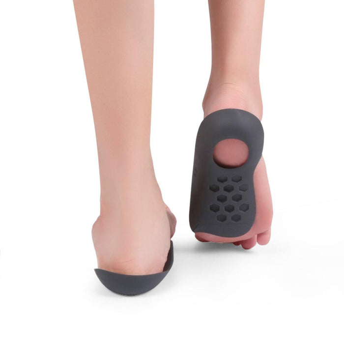 Kroppsbutiken Hælsporeinnlegg med støtte for fotbuen (1 par)
