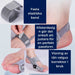 Kroppsbutiken Hallux valgus Hvit Hallux valgus-korrektor (justerbar)