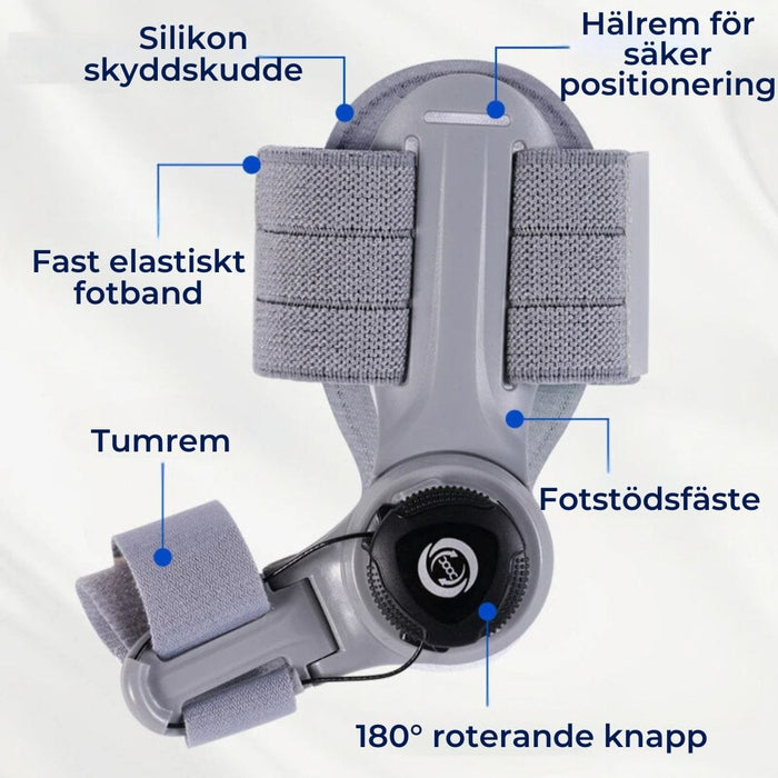 Kroppsbutiken Hallux valgus Hvit Hallux valgus-korrektor (justerbar)