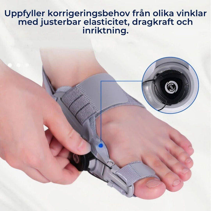 Kroppsbutiken Hallux valgus Hvit Hallux valgus-korrektor (justerbar)