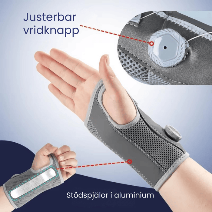 Kroppsbutiken Håndleddsstøtte Håndleddsstøtte komfort (justerbar)