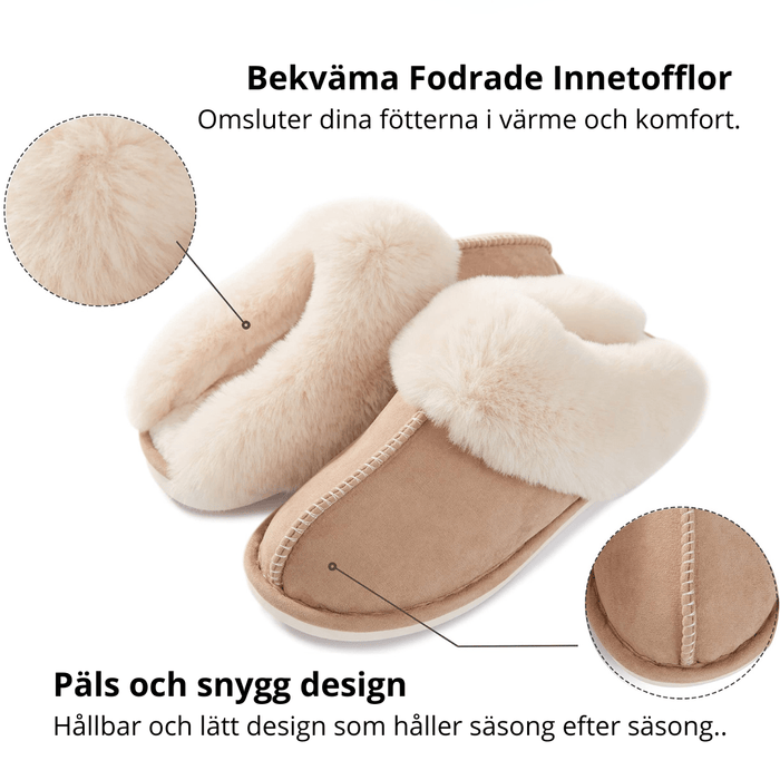 Kroppsbutiken Innesko Varmforede innetøfler