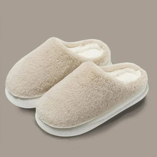 Kroppsbutiken Innetøfler Beige / 36-37 Koselige varmeforede tøfler