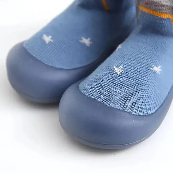Kroppsbutiken Innetøfler Slip-on barnesko med tegneseriefigurer