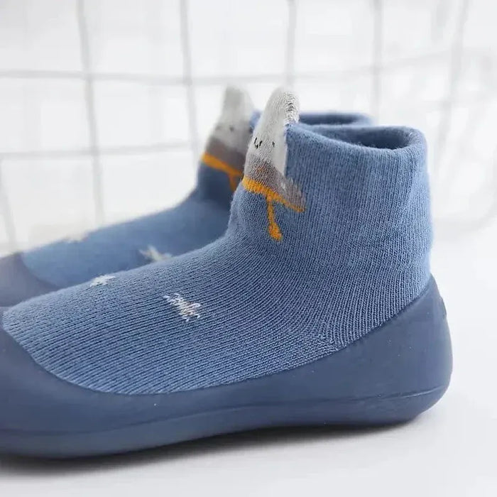 Kroppsbutiken Innetøfler Slip-on barnesko med tegneseriefigurer