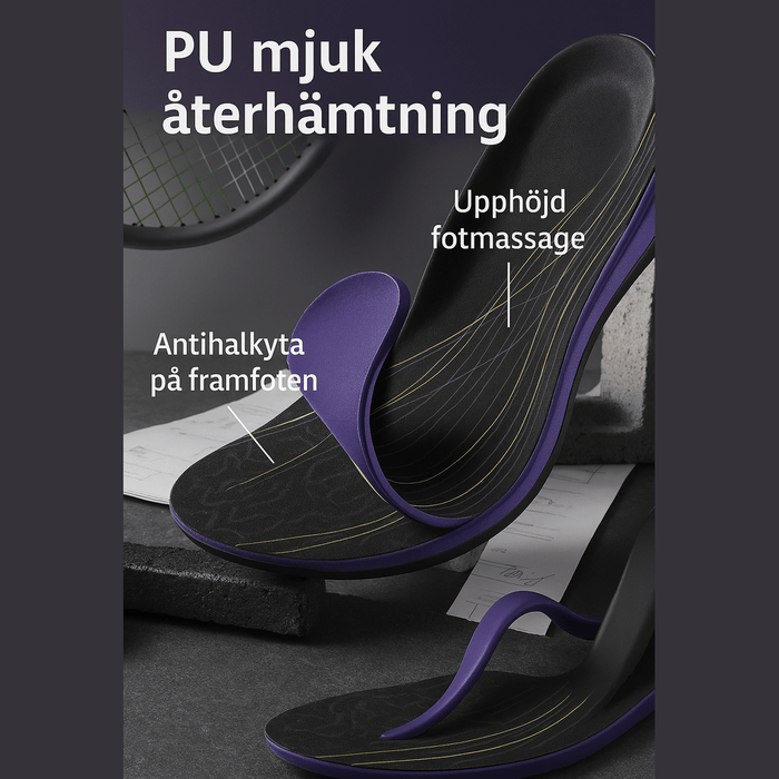 Kroppsbutiken Innleggssåle Innleggssåler med full buestøtte