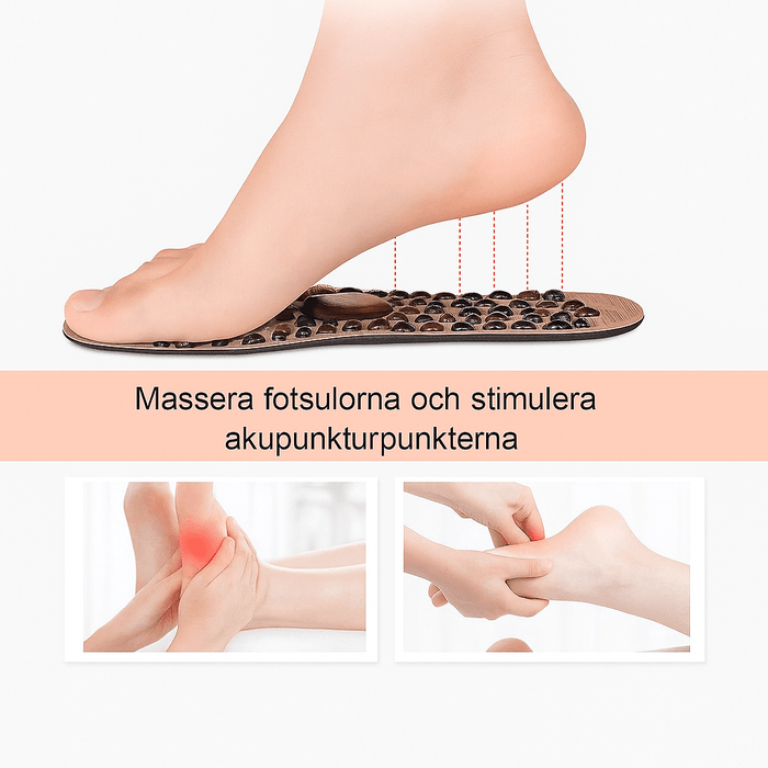 Kroppsbutiken Innleggssåle Innleggssåler med steiner