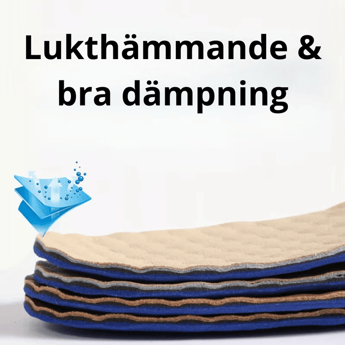 Kroppsbutiken Innleggssåle Skoinnlegg i lær